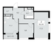 Продажа 2-комнатной квартиры 55,5 м², 28/30 этаж
