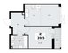 Продажа 2-комнатной квартиры 39,5 м², 2/12 этаж