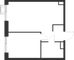 Продажа 1-комнатной квартиры 39,2 м², 17/17 этаж