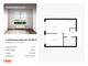 Продажа 1-комнатной квартиры 32,5 м², 31/33 этаж