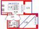 Продажа 1-комнатной квартиры 33,3 м², 4/4 этаж