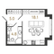 Продажа квартиры-студии 27,9 м², 4/9 этаж