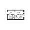 Продажа квартиры-студии 21,1 м², 9/9 этаж