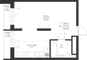 Продажа квартиры-студии 38,8 м², 15/24 этаж
