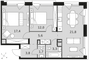 Продажа 3-комнатной квартиры 65,6 м², 14/16 этаж