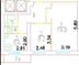 Продажа 2-комнатной квартиры 44 м², 6/12 этаж