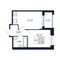 Продажа 1-комнатной квартиры 33 м², 2/12 этаж
