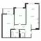 Продажа 2-комнатной квартиры 50,7 м², 3/12 этаж