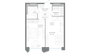 Продажа 1-комнатной квартиры 42,7 м², 8/17 этаж