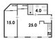 Продажа 2-комнатной квартиры 43,9 м², 3/4 этаж
