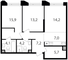 Продажа 2-комнатной квартиры 71,5 м², 4/21 этаж