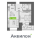 Продажа 1-комнатной квартиры 38,2 м², 9/9 этаж