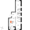 Продажа 2-комнатной квартиры 76,6 м², 38/44 этаж