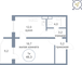 Продажа 1-комнатной квартиры 48,3 м², 4/16 этаж