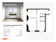 Продажа 2-комнатной квартиры 55,5 м², 2/33 этаж
