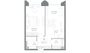 Продажа 1-комнатной квартиры 45,2 м², 2/17 этаж