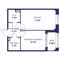 Продажа 1-комнатной квартиры 40,5 м², 1/5 этаж