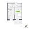 Продажа 1-комнатной квартиры 42,9 м², 4/12 этаж