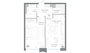 Продажа 1-комнатной квартиры 45 м², 7/24 этаж