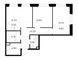 Продажа 3-комнатной квартиры 69,3 м², 13/23 этаж