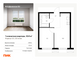 Продажа 1-комнатной квартиры 32,6 м², 33/33 этаж