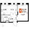 Продажа 2-комнатной квартиры 37,8 м², 10/15 этаж