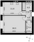 Продажа 1-комнатной квартиры 40,6 м², 2/4 этаж
