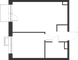 Продажа 1-комнатной квартиры 39,1 м², 11/17 этаж