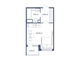 Продажа квартиры-студии 25,3 м², 1/4 этаж