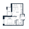 Продажа 1-комнатной квартиры 35 м², 6/12 этаж