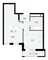 Продажа квартиры со свободной планировкой 36,1 м², 10/30 этаж