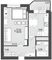 Продажа 1-комнатной квартиры 37 м², 12/14 этаж