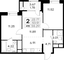 Продажа 2-комнатной квартиры 55,3 м², 18/32 этаж