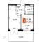 Продажа 1-комнатной квартиры 51,1 м², 1/15 этаж