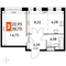 Продажа 2-комнатной квартиры 38,7 м², 12/15 этаж