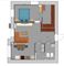 Продажа 2-комнатной квартиры 52 м², 3/4 этаж