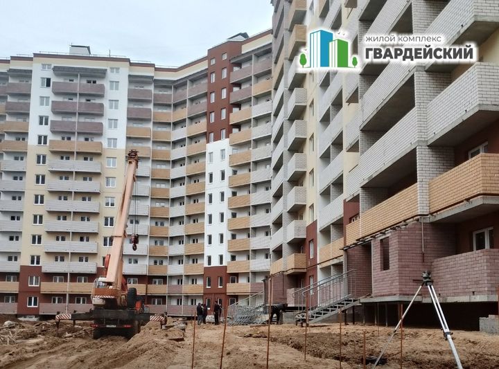 Продажа 1-комнатной квартиры 41,5 м², 7/12 этаж