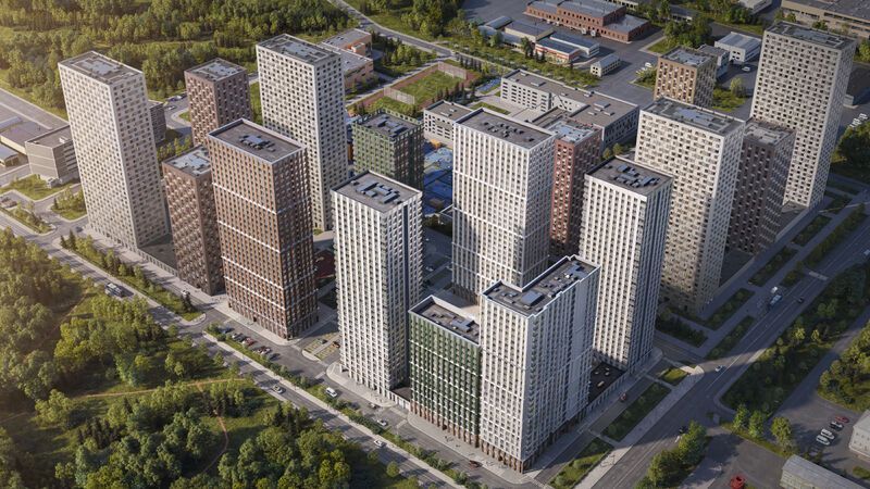 Продажа 2-комнатной квартиры 39 м², 31/32 этаж