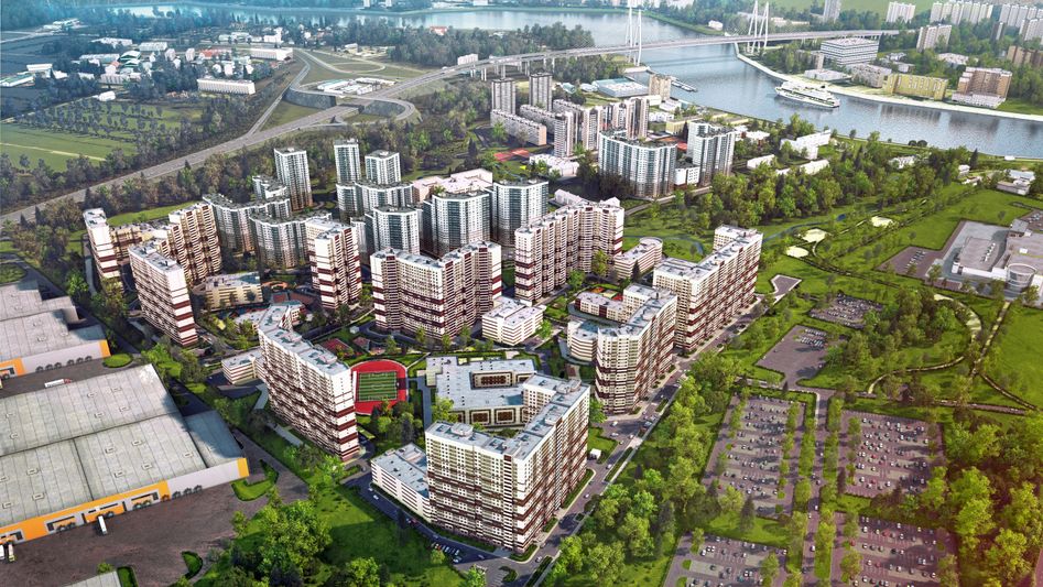 Продажа 1-комнатной квартиры 31,8 м², 1/24 этаж