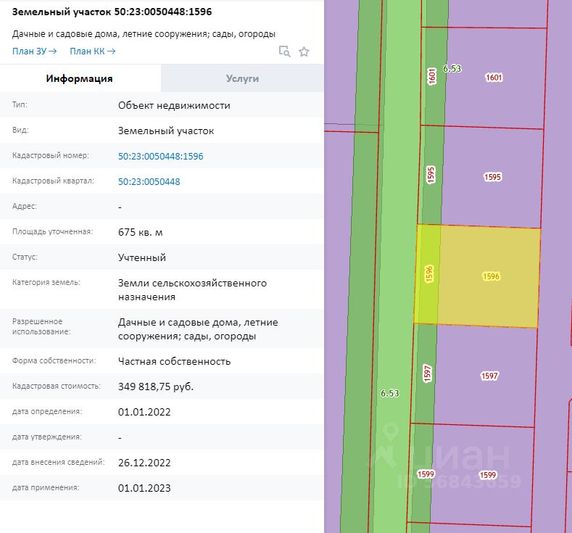 Продажа участка, 6,8 сотки