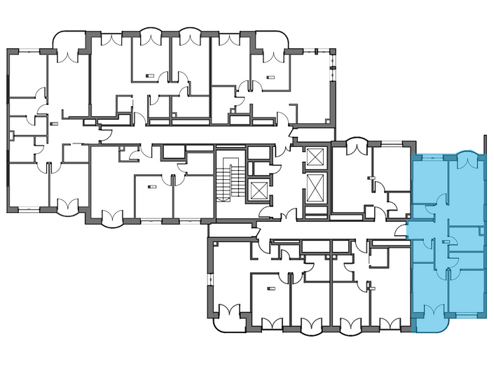 Продажа 3-комнатной квартиры 78,9 м², 11/21 этаж