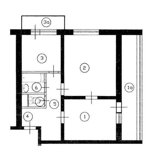 Продажа 2-комнатной квартиры 41 м², 12/12 этаж