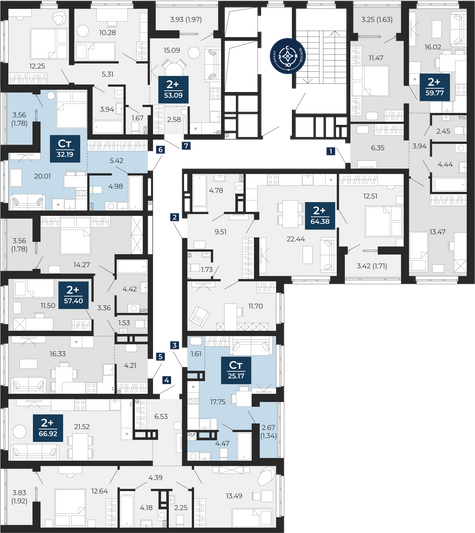Продажа 1-комнатной квартиры 32,2 м², 2/18 этаж