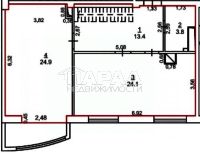 Продажа 4-комнатной квартиры 123,9 м², 9/10 этаж