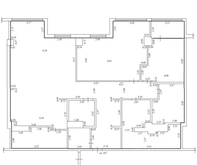 Продажа 3-комнатной квартиры 172,2 м², 10/12 этаж