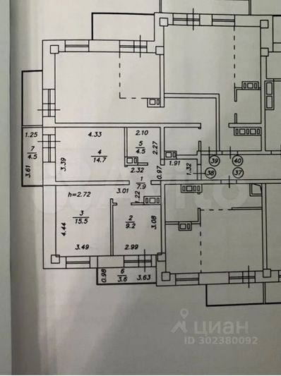 Продажа 2-комнатной квартиры 59,9 м², 6/17 этаж