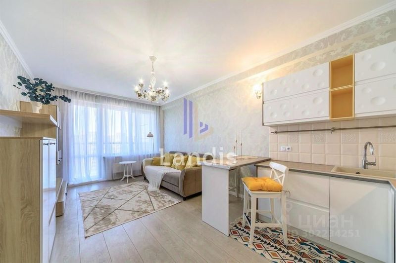 Продажа 1-комнатной квартиры 48,5 м², 17/27 этаж