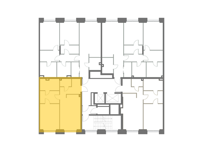 Продажа 2-комнатной квартиры 67,4 м², 5/7 этаж