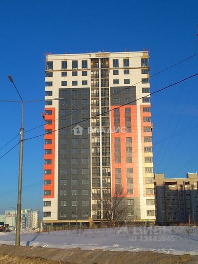 Продажа 1-комнатной квартиры 52,2 м², 7/17 этаж