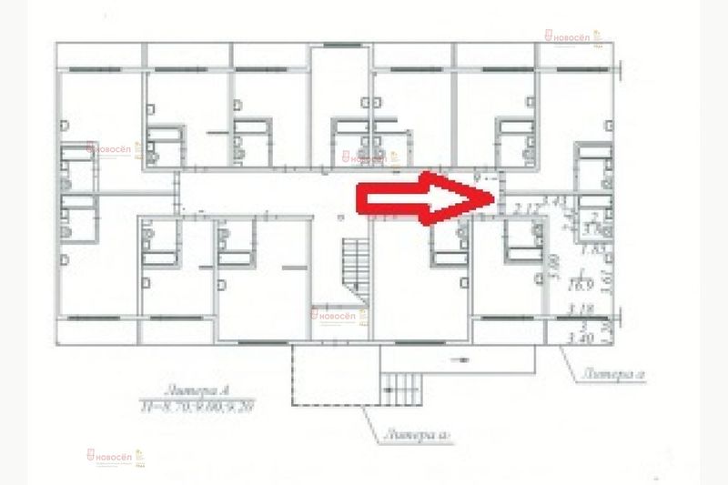 Продажа квартиры-студии 24 м², 1/4 этаж